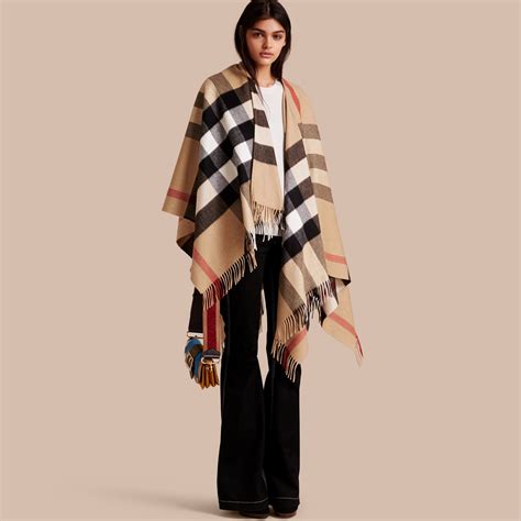 womens burberry poncho|how to authentic burberry poncho.